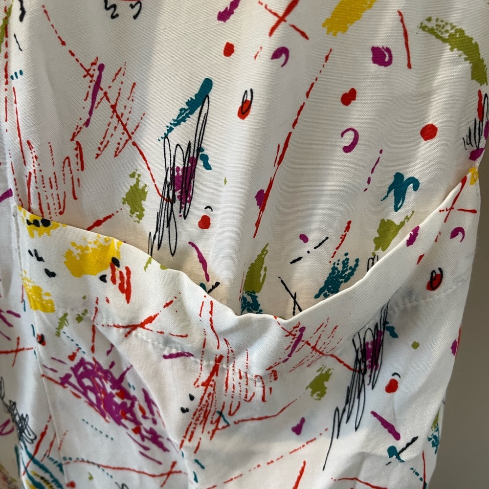 Vintage Elements Geometric Lightweight Blazer - image 5